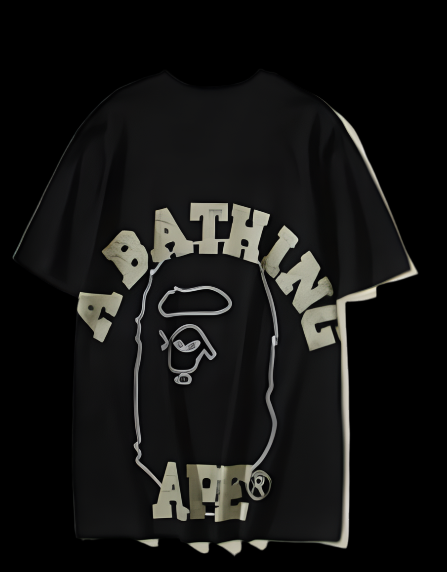 Black n Gold BAPE tee