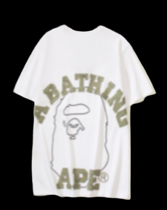Plane White BAPE tee