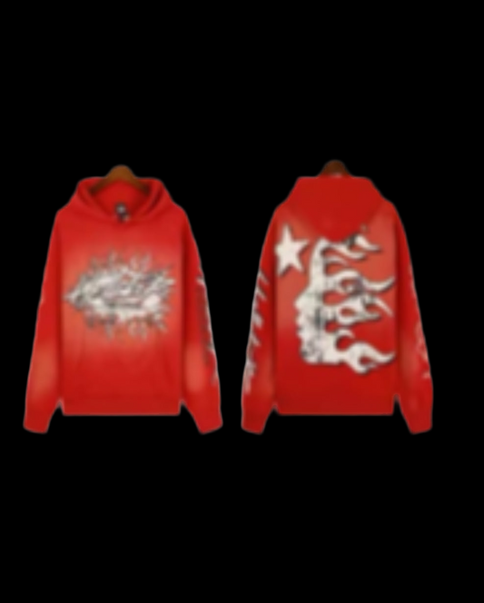 Red Hellstar hoodie