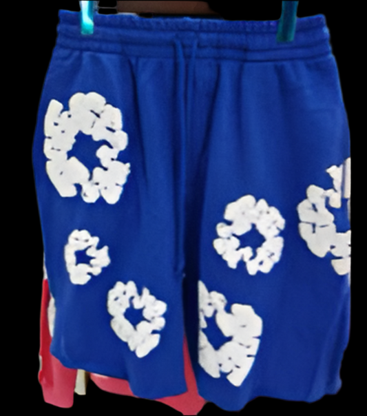 Blue Denim Shorts