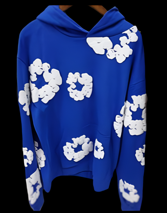 Blue Denim Hoodie