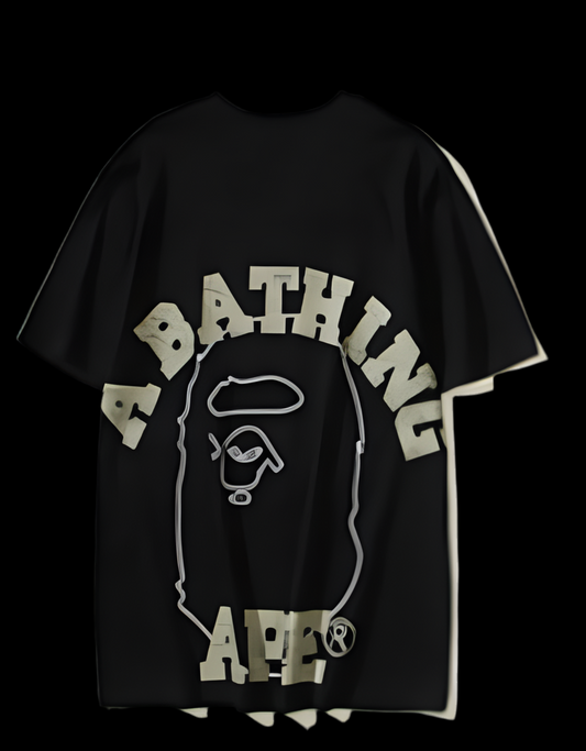 Black n Gold BAPE tee